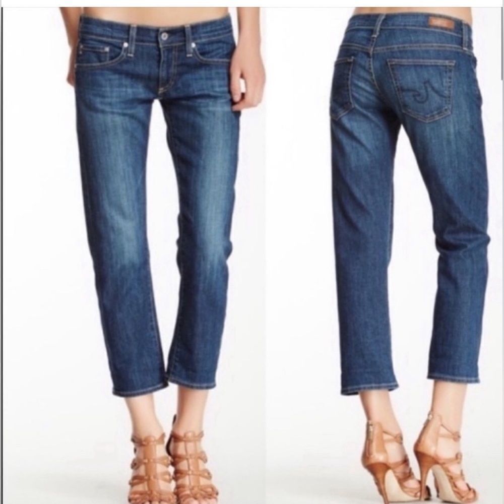 AG The Tomboy Crop Relaxed Straight Crop 27R